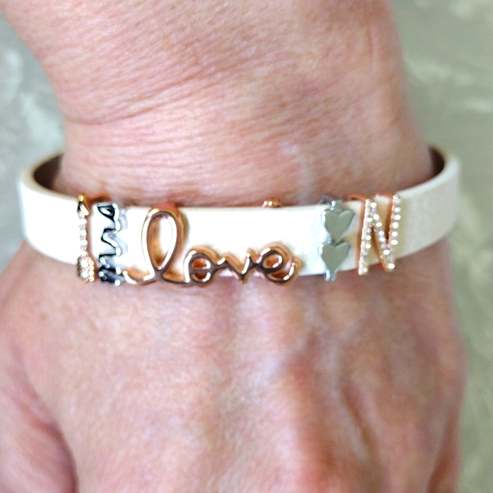 Keep Collectives bracelet with Slide on charms.